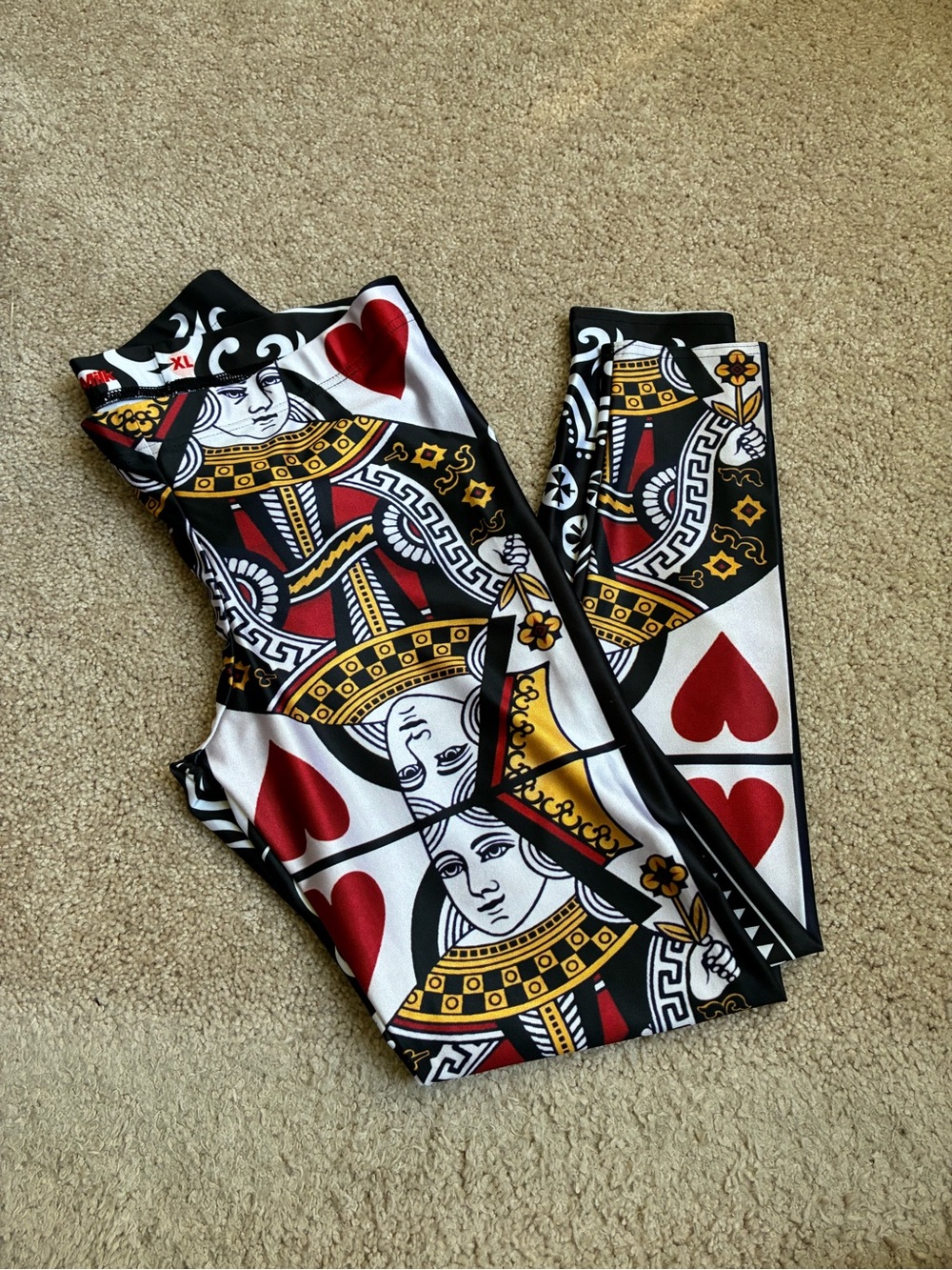 Blackmilk Queen of Hearts leggings